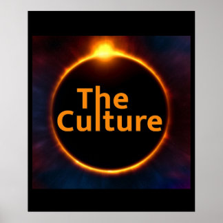 Poster La Culture Iain M Banks ScFi Total Eclipse