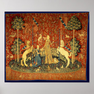 Poster La Dame à la licorne