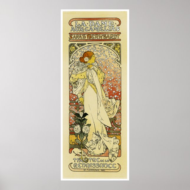 Poster La Dame aux Camelias (Devant)