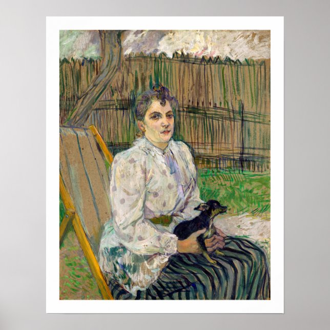 Poster La Dame Avec Un Chien (Devant)