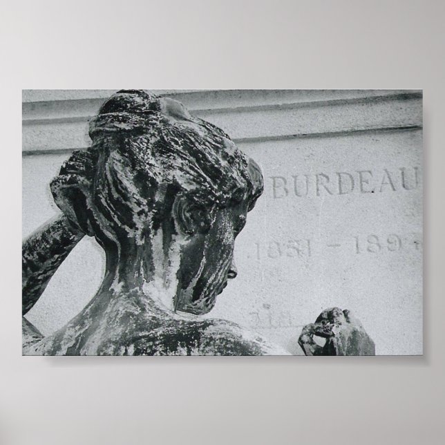 POSTER LA DAME DE PERE LA-CHAISE (Devant)