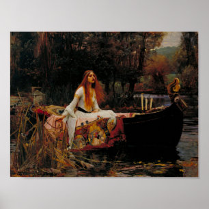 Poster La Dame De Shallot - Waterhouse