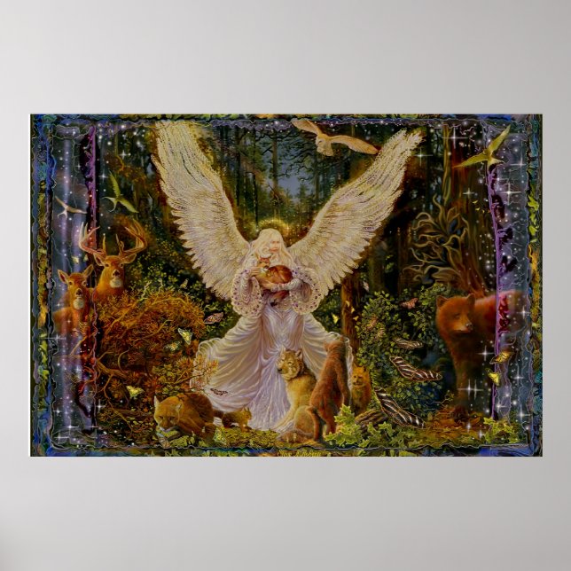 Poster La Dame Des Bois (Devant)