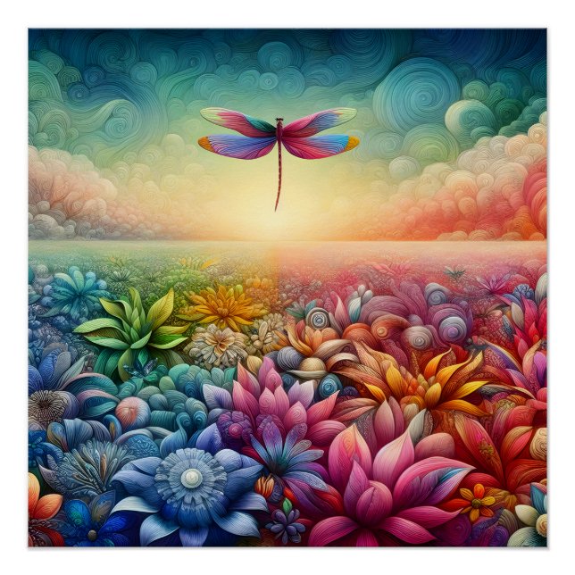 Poster La Danse de la libellule (Devant)