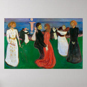 Poster La Danse de la vie   Edvard Munch  