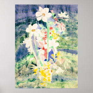 Poster La Danse de Narcisse par Charles Demuth