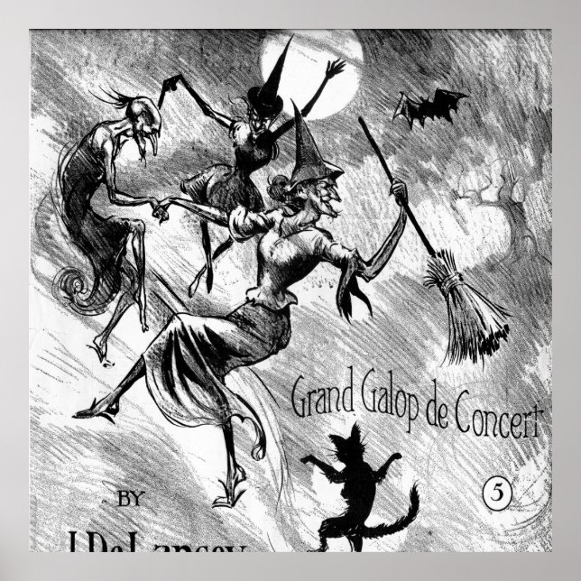 Poster La danse des sorcières (Devant)