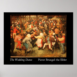 Poster La Danse Mariage - 1566