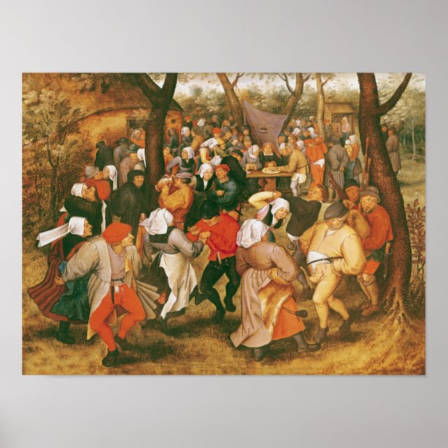 Poster La Danse Mariage, 1607 (Devant)