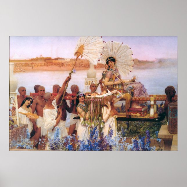 Poster La découverte de Moïse (Devant)