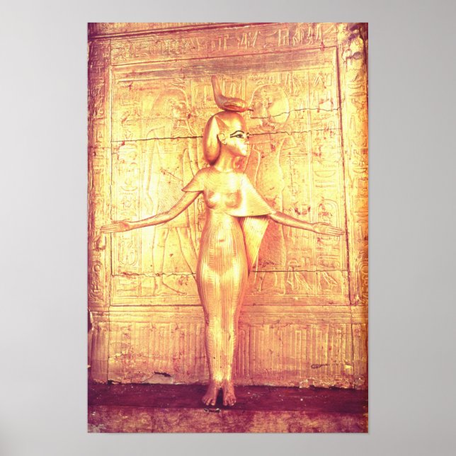 Poster La déesse Selket sur le temple canopique (Devant)