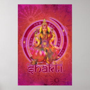 Poster La déesse SHAKTI / LAKSHMI