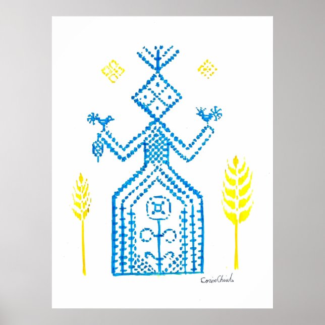Poster La déesse slave Mokosh (Devant)