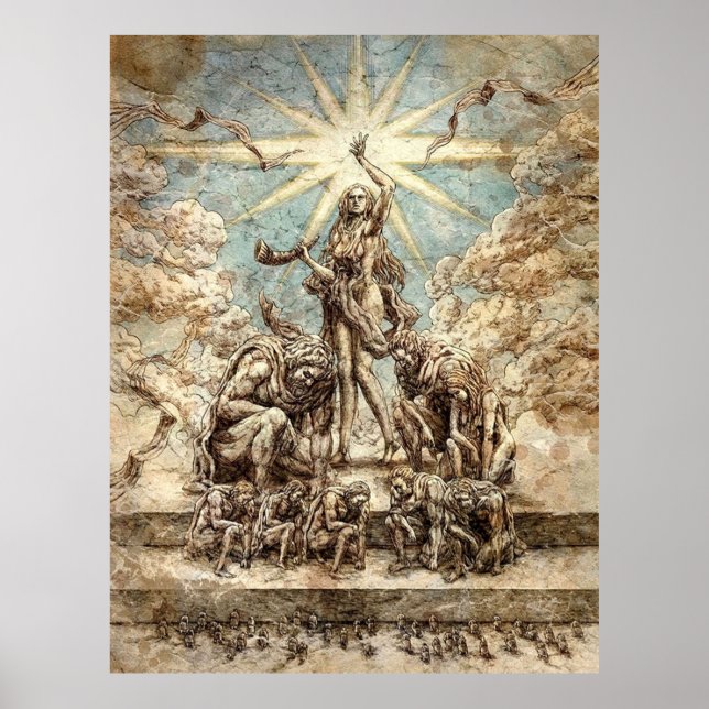 Poster La déesse Ymir Anime SNK (Devant)