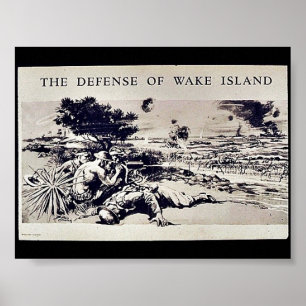 Poster La Défense De Wake Island