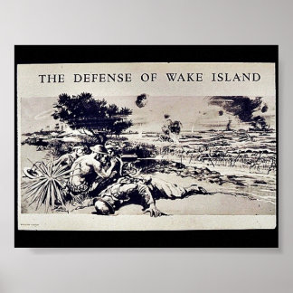 Poster La Défense De Wake Island