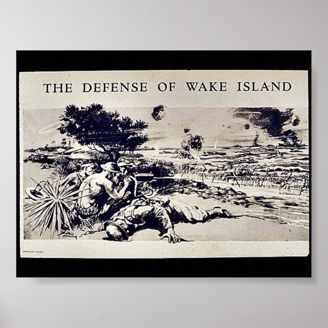 Poster La Défense De Wake Island (Devant)