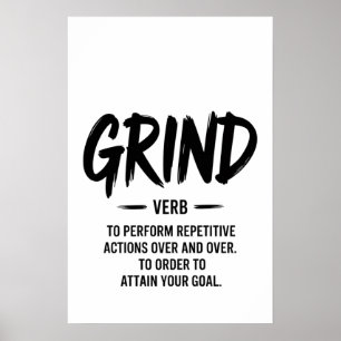 Poster La définition de Grind