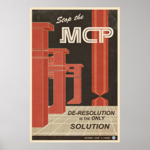 Poster La Deresolution est la seule solution