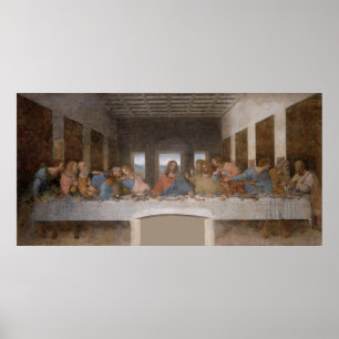 Poster La Dernière Cène de Léonard de Vinci