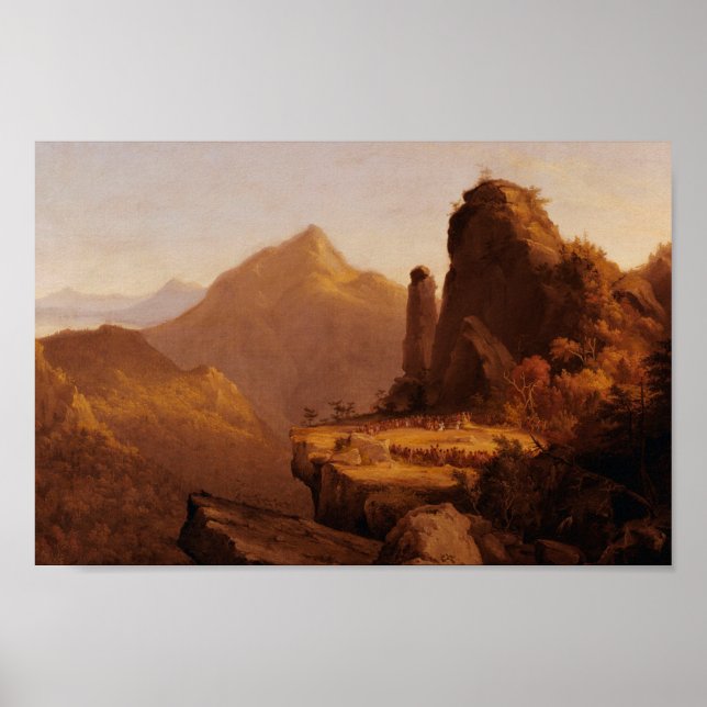 Poster La Dernière des Mohicans, Cora Kneeling (Cole) (Devant)