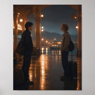 Poster La Dernière Traversée | Projet d'Art Gay