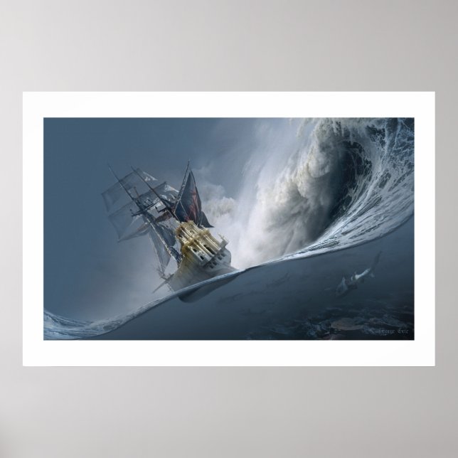 Poster La Dernière vague (Devant)