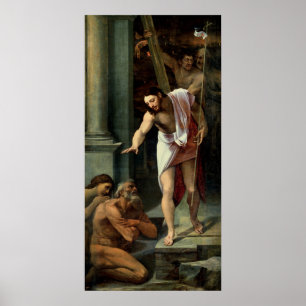 Poster La descente du Christ dans le vide, C. 1532