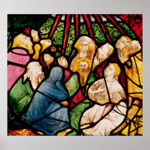 Poster La descente du Saint-Esprit, c.1400