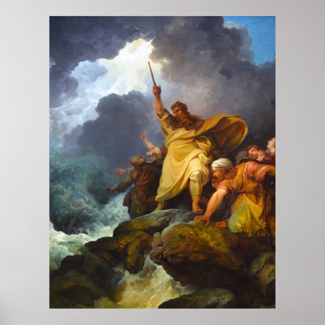 Poster La destruction de l'armée pharaonique (1792) (Devant)