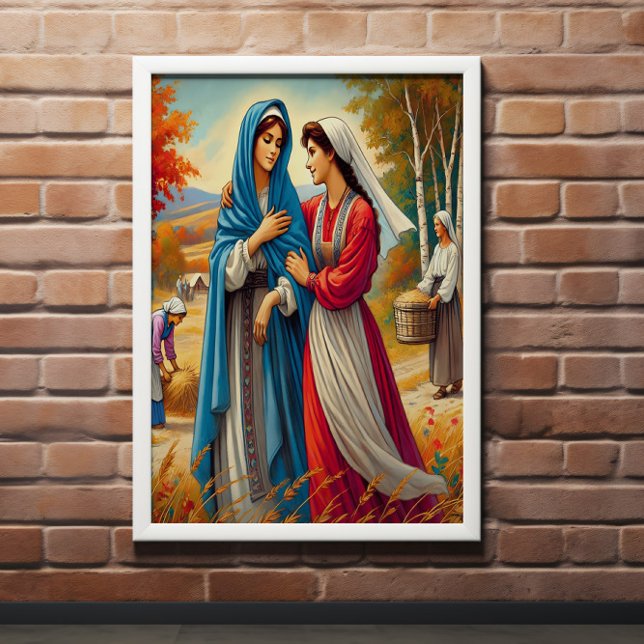 Poster La dévotion de Ruth pour un voyage fidèle (Créateur téléchargé)