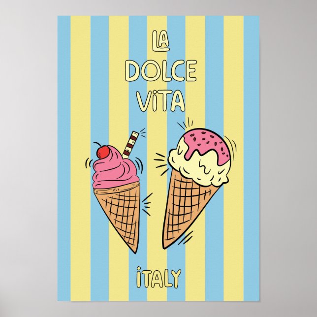 Poster La dolce vita  (Devant)
