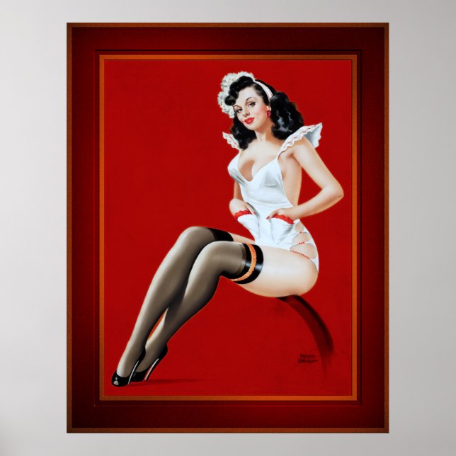 Poster La domestique de Peter Driben (Devant)