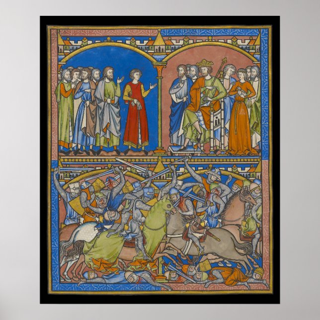 Poster La dot de Michal, une bataille sanglante (Devant)