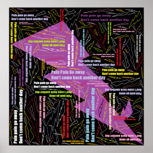 Poster La douleur de douleur partent