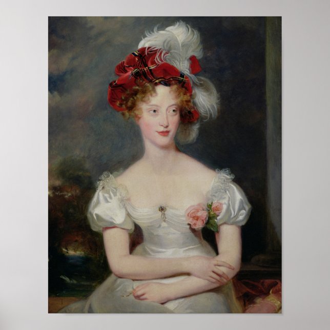 Poster La Duchesse de Berry c.1825 (Devant)