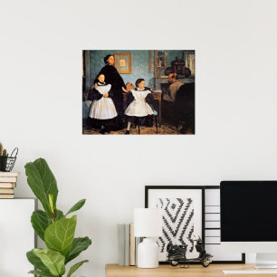 Poster La famille Bellelli par Edgar Degas,