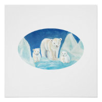 La famille des ours polaires et moi