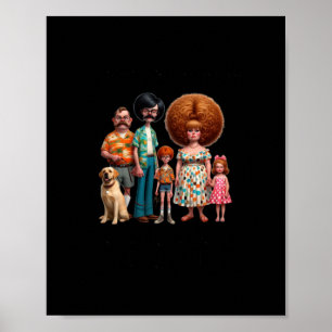 Poster La Famille Est Comme Fudge Funny Sticker Citation