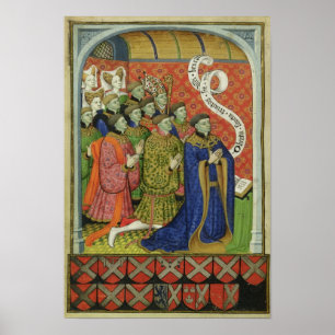 Poster La famille Neville à la prière