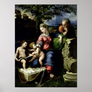 Poster La famille sainte du chêne, c.1518