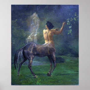 Poster La Farge - Centauresse globale