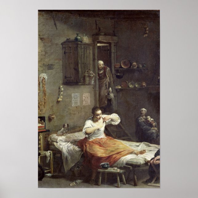 Poster La Femme au Flea (Devant)