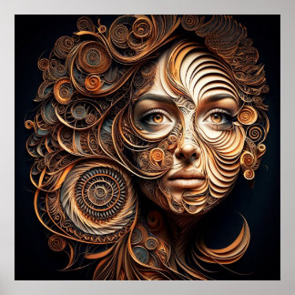 Poster La femme dans la spirale