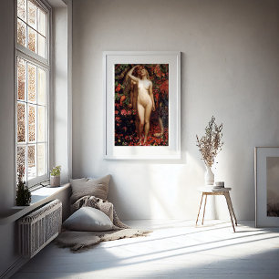 Poster La femme, l'homme et le serpent   Byam Shaw