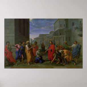 Poster La femme prise en adultère, 1653