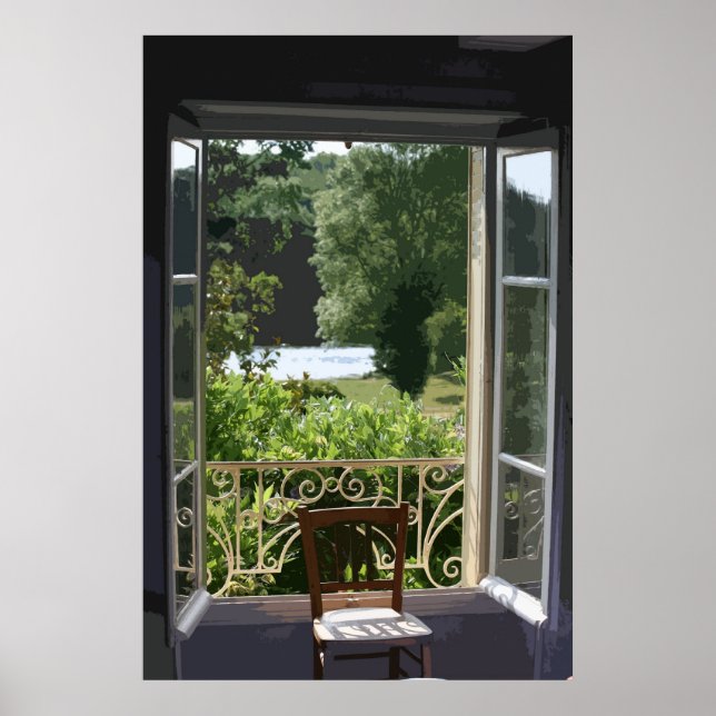 POSTER LA FENÊTRE DE LA CHAMBRE (Devant)