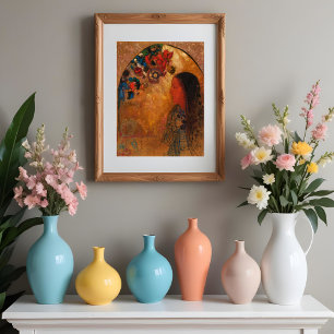 Poster La fenêtre gothique, Odillon Redon