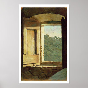 Poster La fenêtre (huile sur toile)