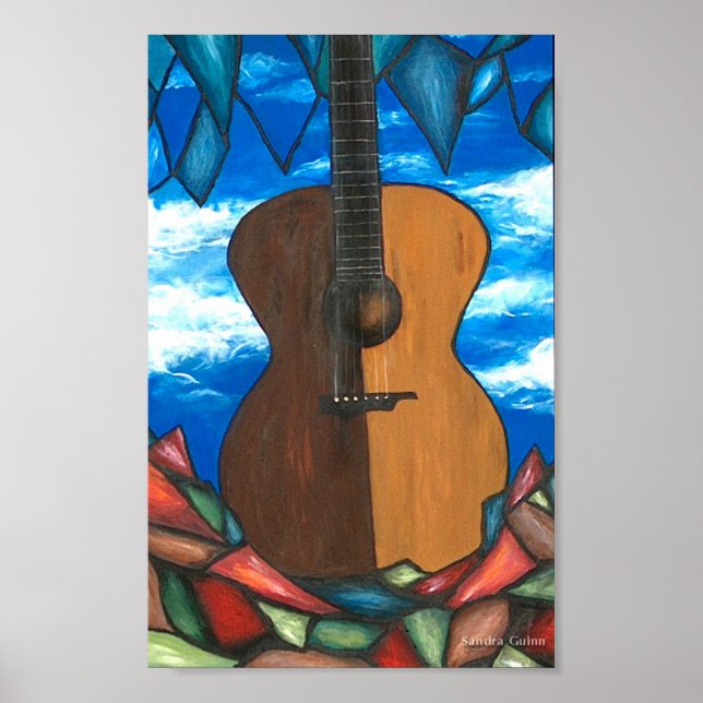 Poster La fenêtre vers la guitare (Devant)